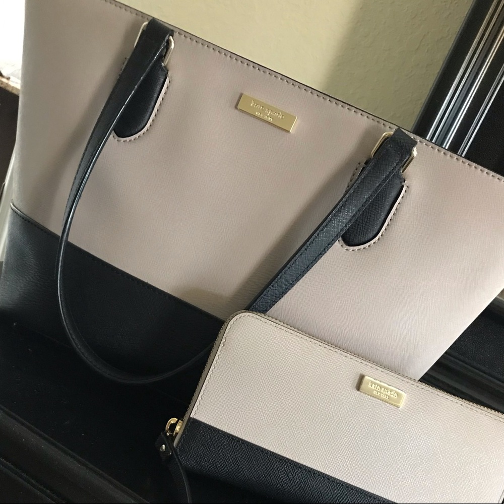 Kate Spade Tote with matching wallet